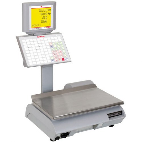 bilancia da banco di livello avanzato con stampante per scontrini ed etichette serie RU 6-15Kg codice 72240446 